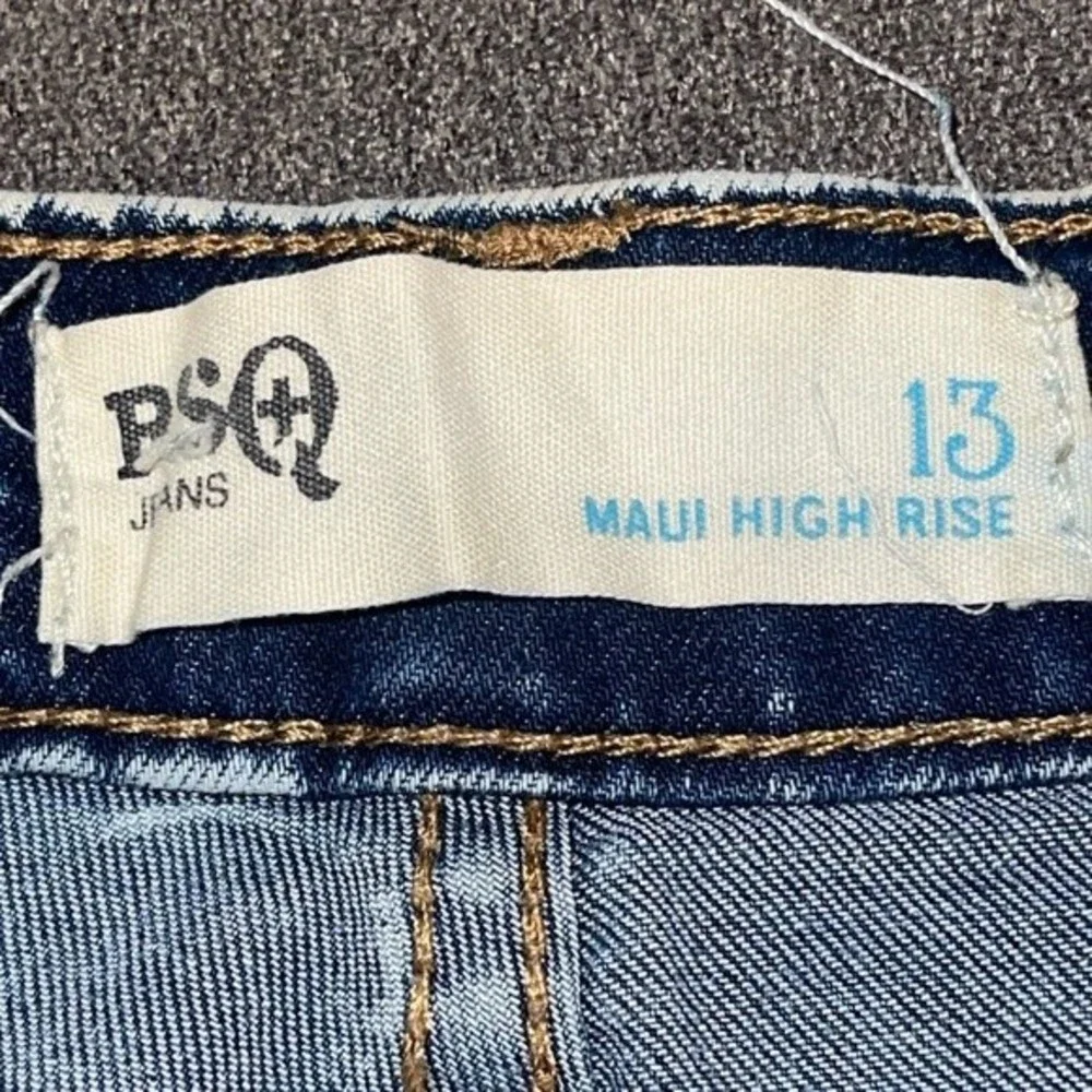 High Rise Jean Shorts - Picture 2 of 5